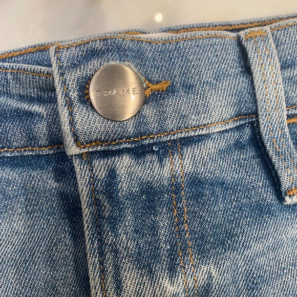 FRAME mini denim skirt size 26 - Picture 2 of 6